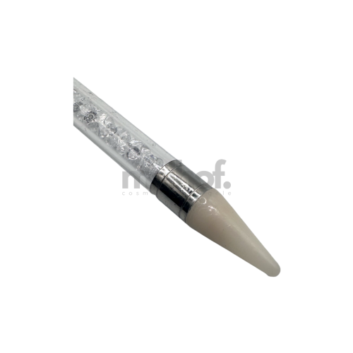 NAM24 Nailart Steinpicker klar | 2in1 Dotting Tool + Wachsspitze